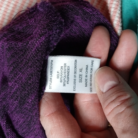 Ophelia Roe womens XL long sleeved sweater top - Picture 11 of 11